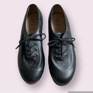 Bloch Leather Tap Shoes Black Size 6